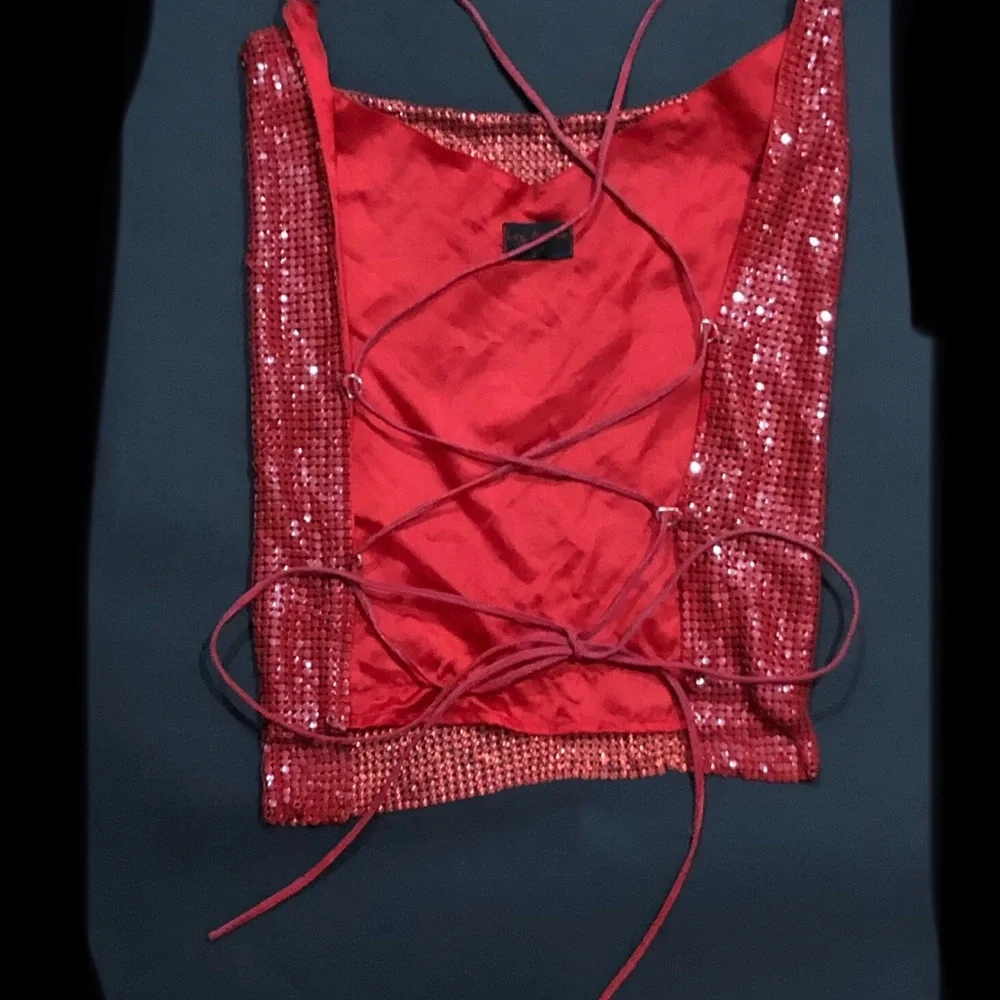 COPY - NWOT Vintage Lightweight Chain-linked Dancers Top - Picture 7 of 8